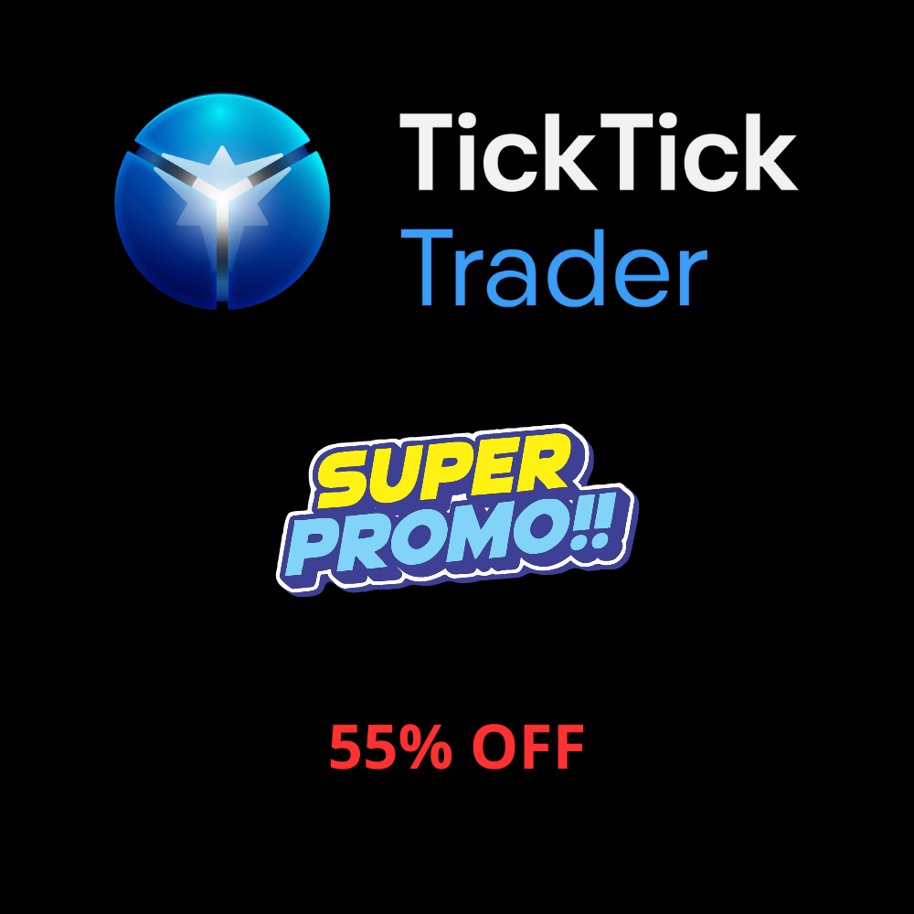 TickTickTrader Is Now 55% OFF